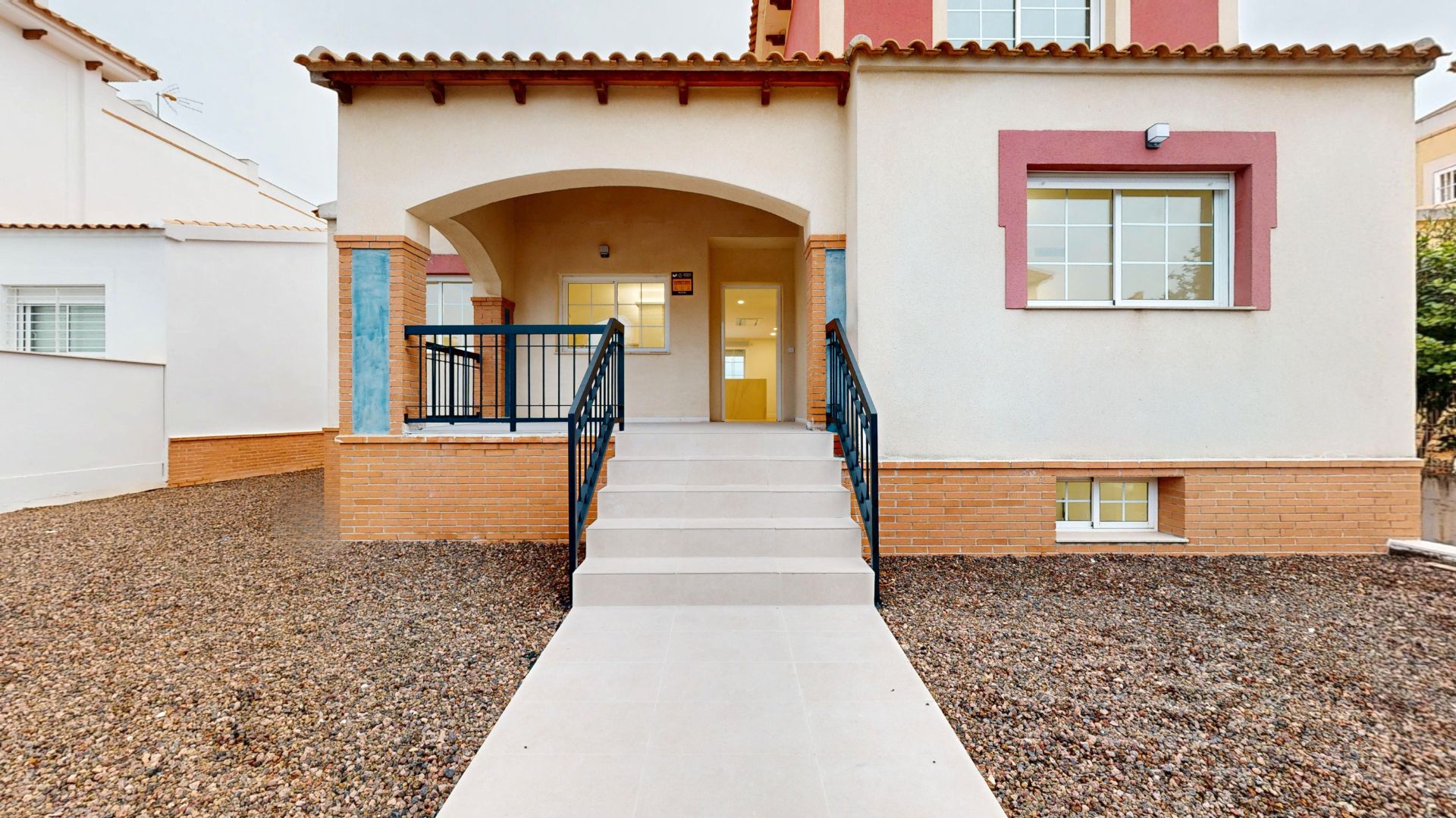 Vista exterior de Casa o xalet en venda en  Murcia Capital amb Aire condicionat, Jardí privat i Terrassa