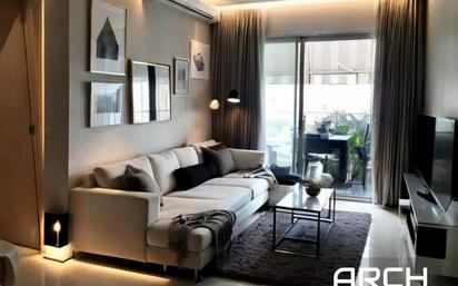 Living room of Flat for sale in Esplugues de Llobregat  with Terrace and Balcony