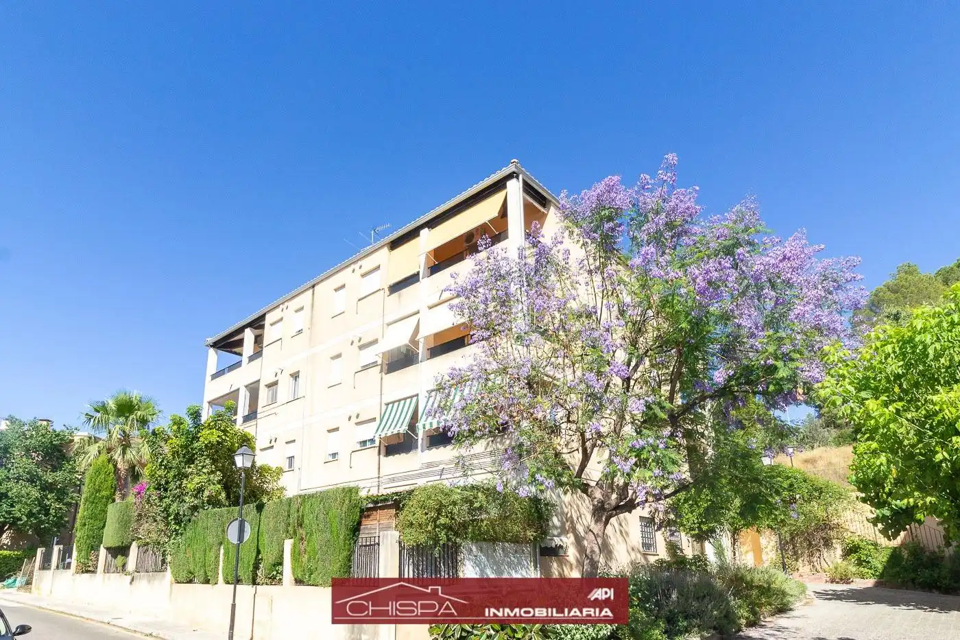 Vista exterior de Pis en venda en Náquera amb Aire condicionat, Jardí privat i Terrassa