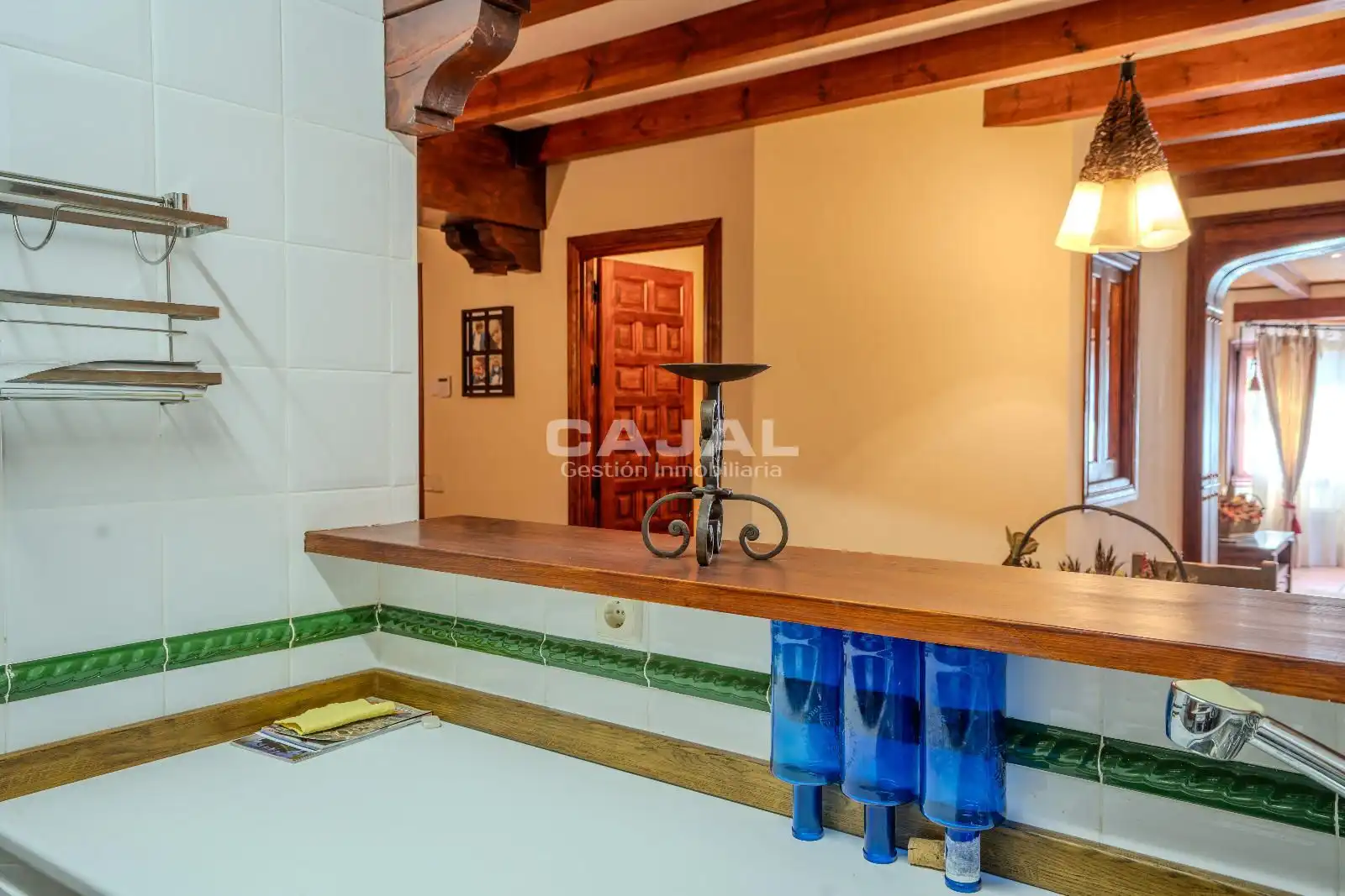 Kitchen of Detached homes for sale in Riaza  with Heating, Storage room and Swimming Pool