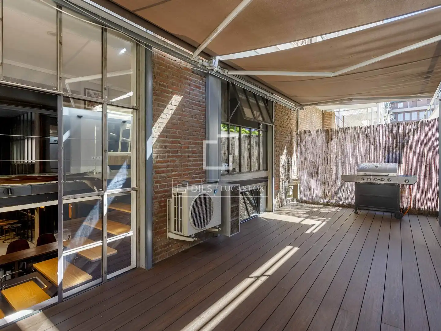Terrace of Lofts for rent in Madrid  with Air Conditioner, Heating and Terrace