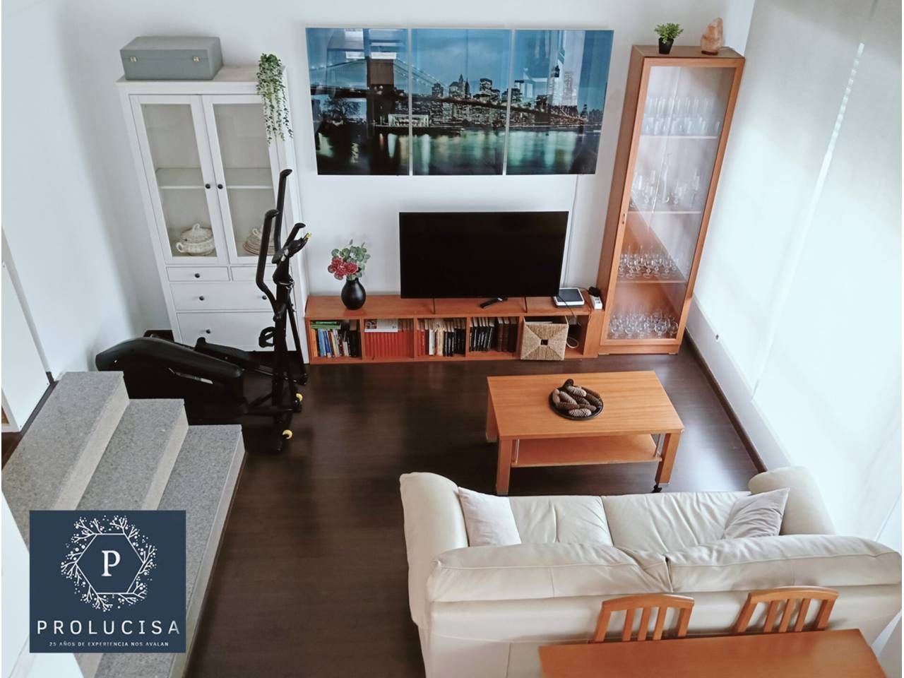 Sala d'estar de Pis de lloguer en Moraleja de Enmedio amb Calefacció, Traster i Moblat