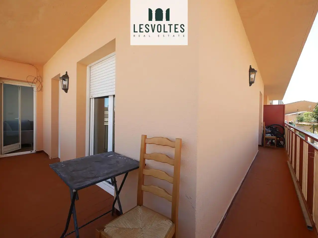 Terrasse von Wohnung zum Verkauf in Palafrugell mit Heizung, Parkett und Balkon