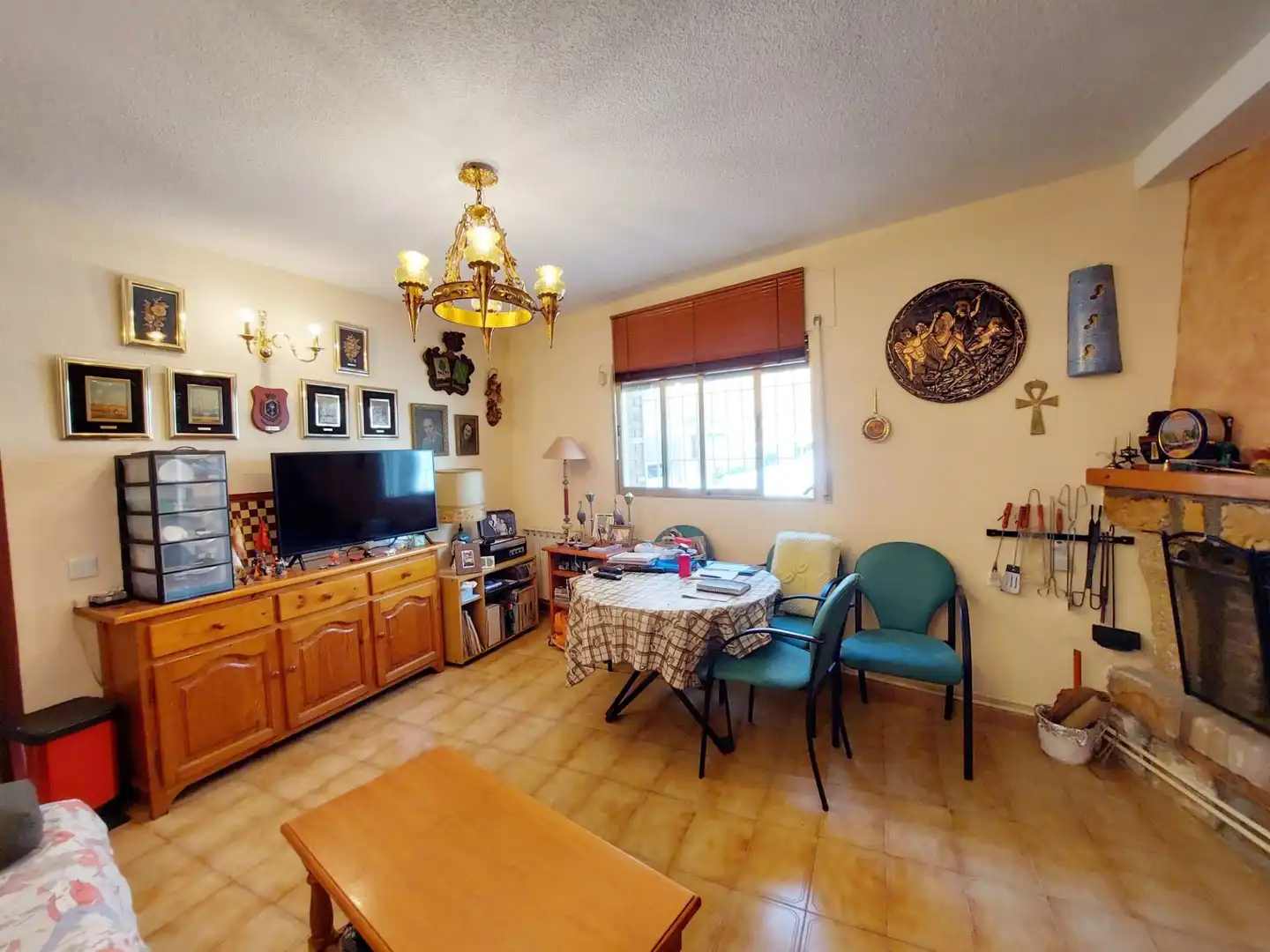 Sala d'estar de Casa o xalet en venda en Orusco de Tajuña amb Calefacció i Traster