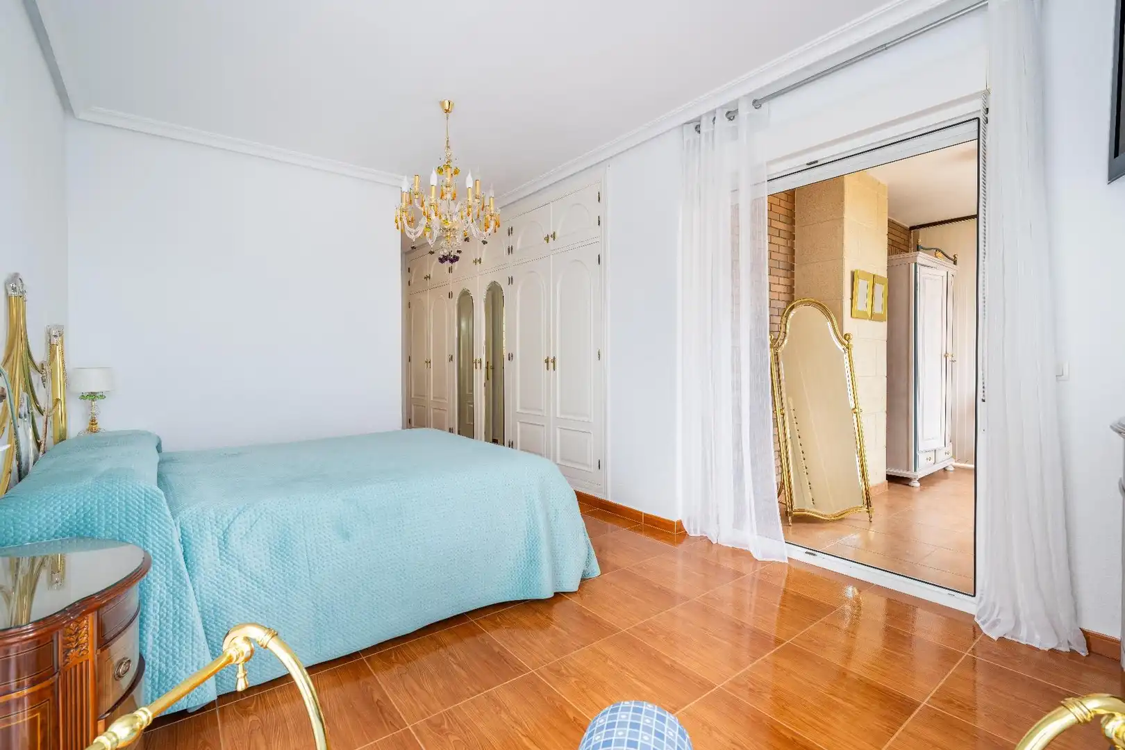 Bedroom of Houses for sale in Roquetas de Mar  with Air Conditioner, Private garden and Terrace