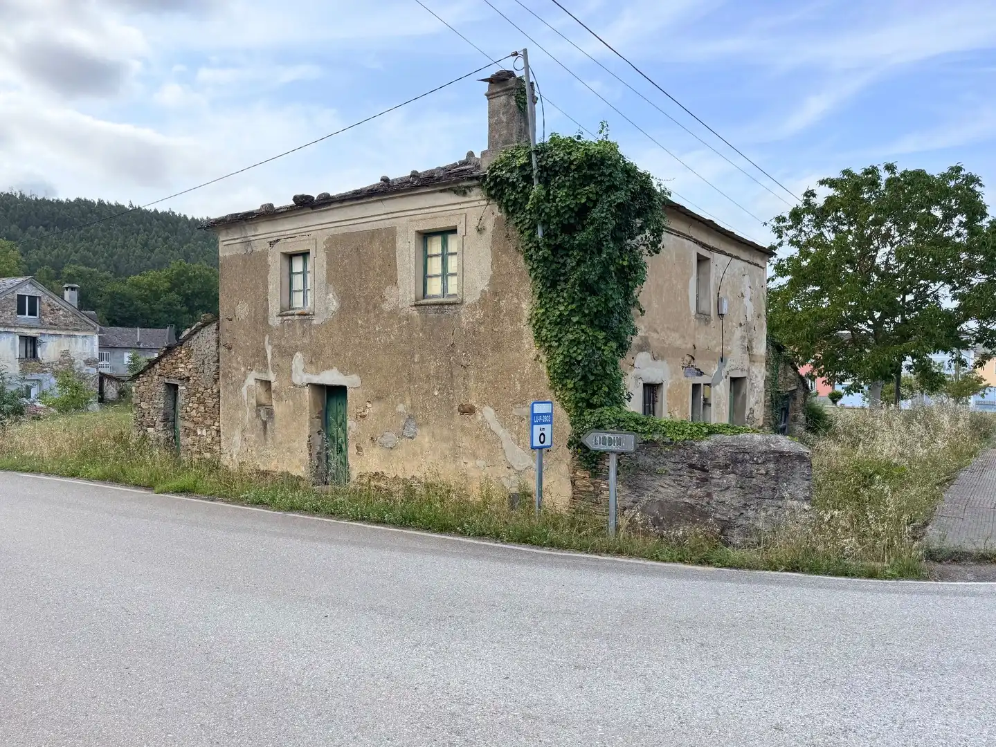 Vista exterior de Casa o xalet en venda en Lourenzá