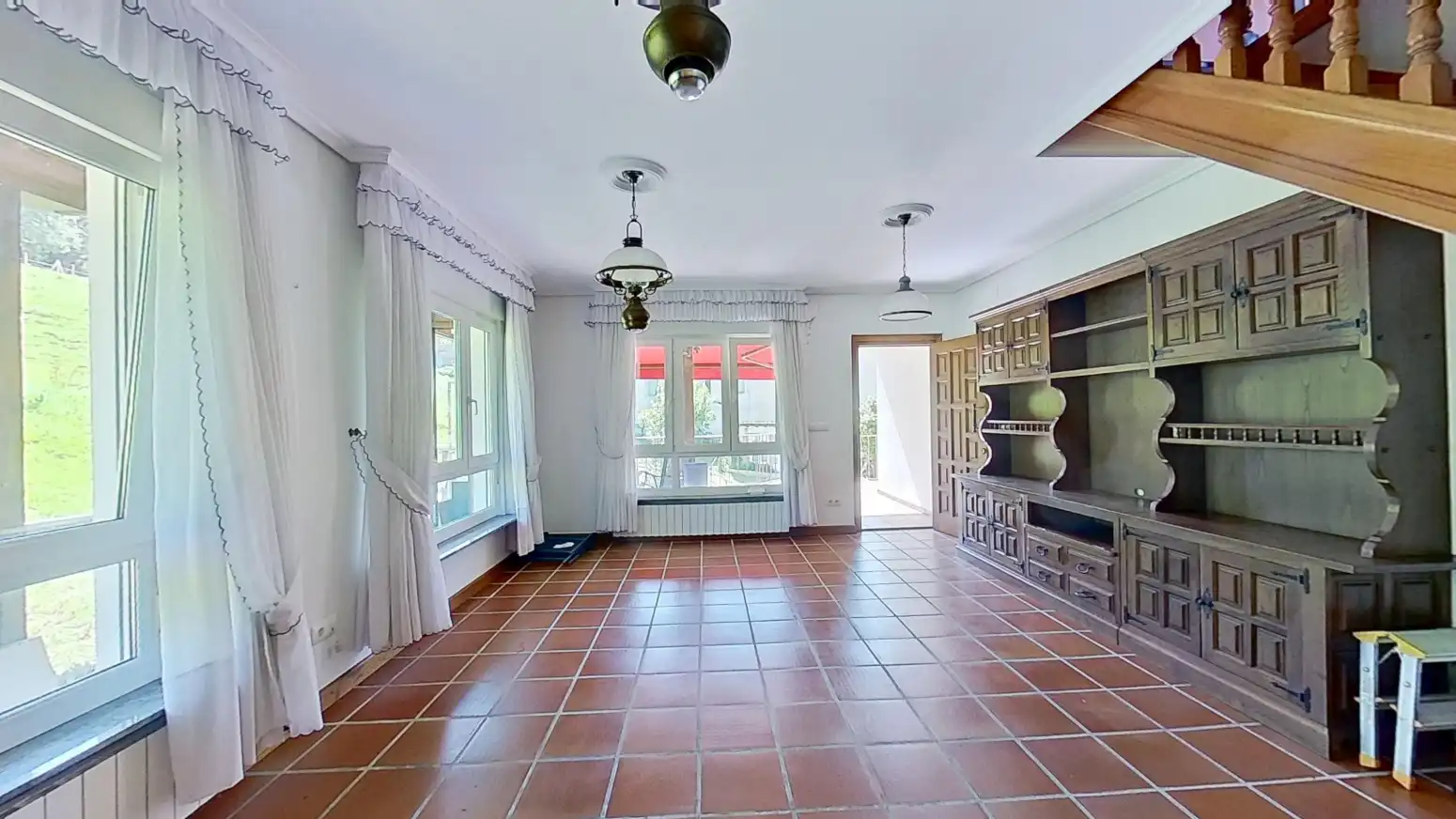 Sala de estar de Casa o chalet en venta en Alfoz de Lloredo con Calefacción, Jardín privado y Parquet