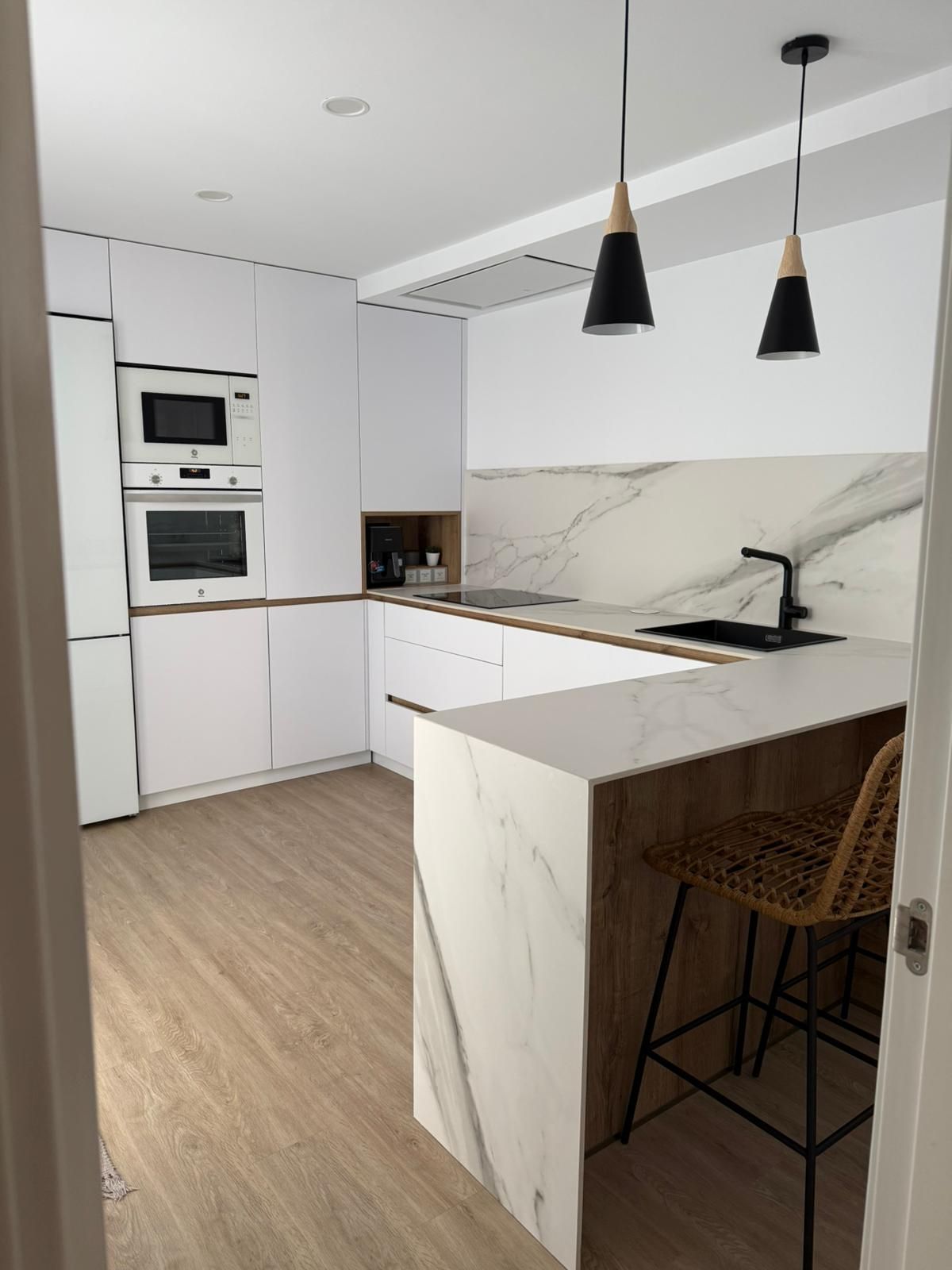 Cocina de Casa adosada en venta en Chiclana de la Frontera con Terraza