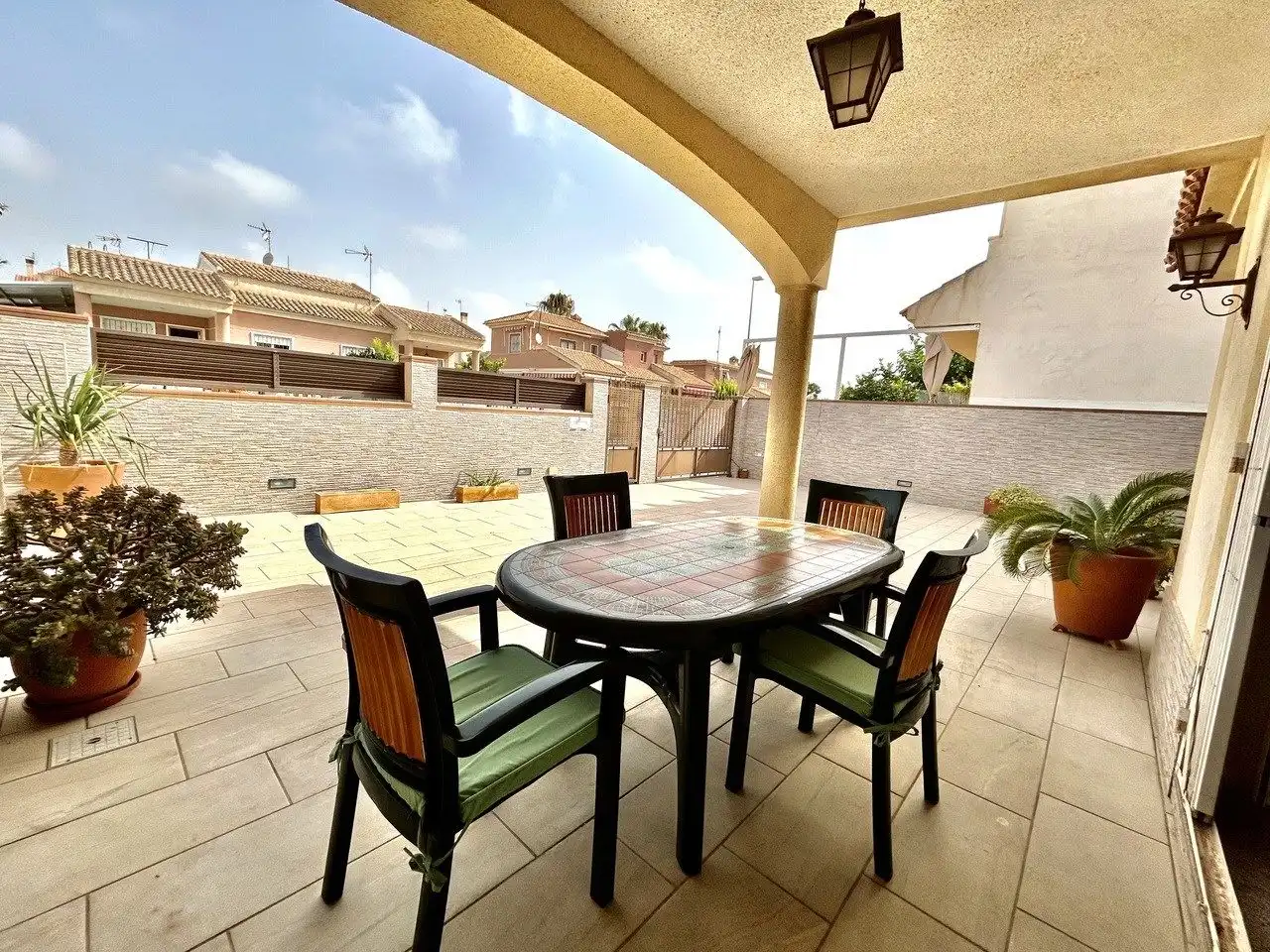 Terraza de Casa adosada en venta en Pilar de la Horadada con Jardín privado y Terraza