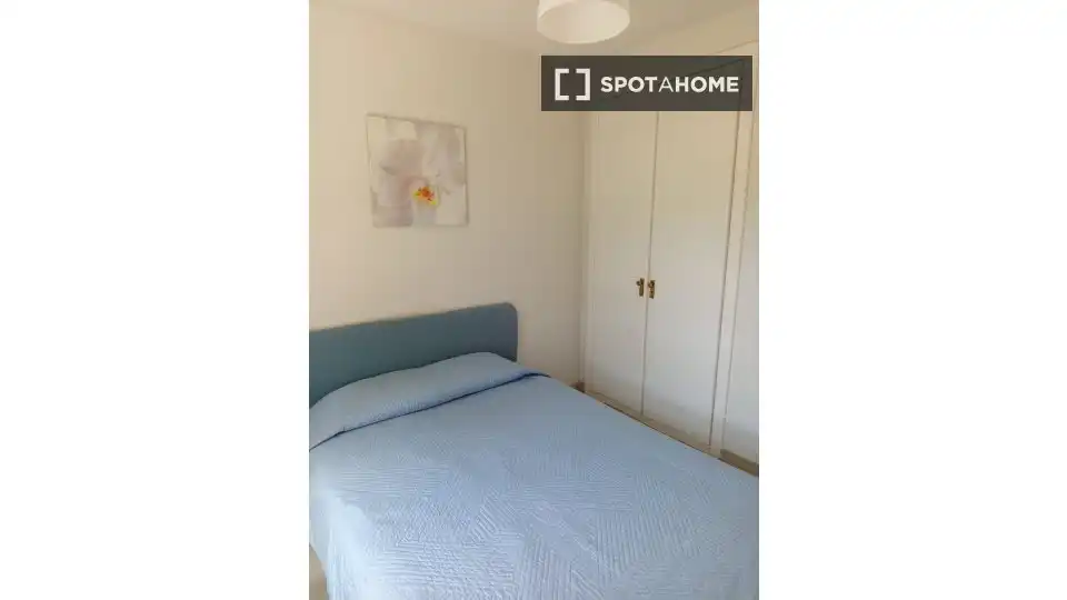 Habitación de Piso para compartir en Madrid con Aire acondicionado, Calefacción y Amueblado