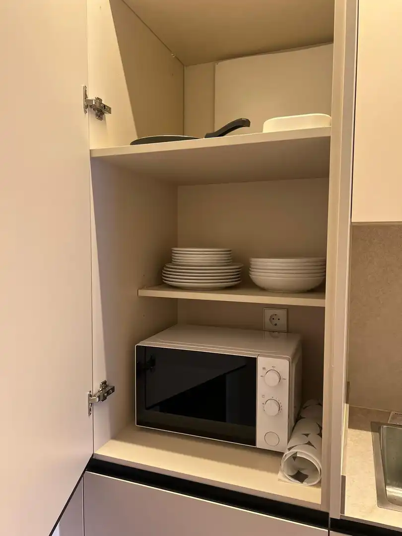 Kitchen of Study for rent in Murcia  with Air Conditioner and Community pool