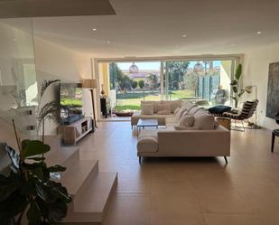 Living room of Single-family semi-detached for sale in Alicante / Alacant  with Air Conditioner, Terrace and Storage room