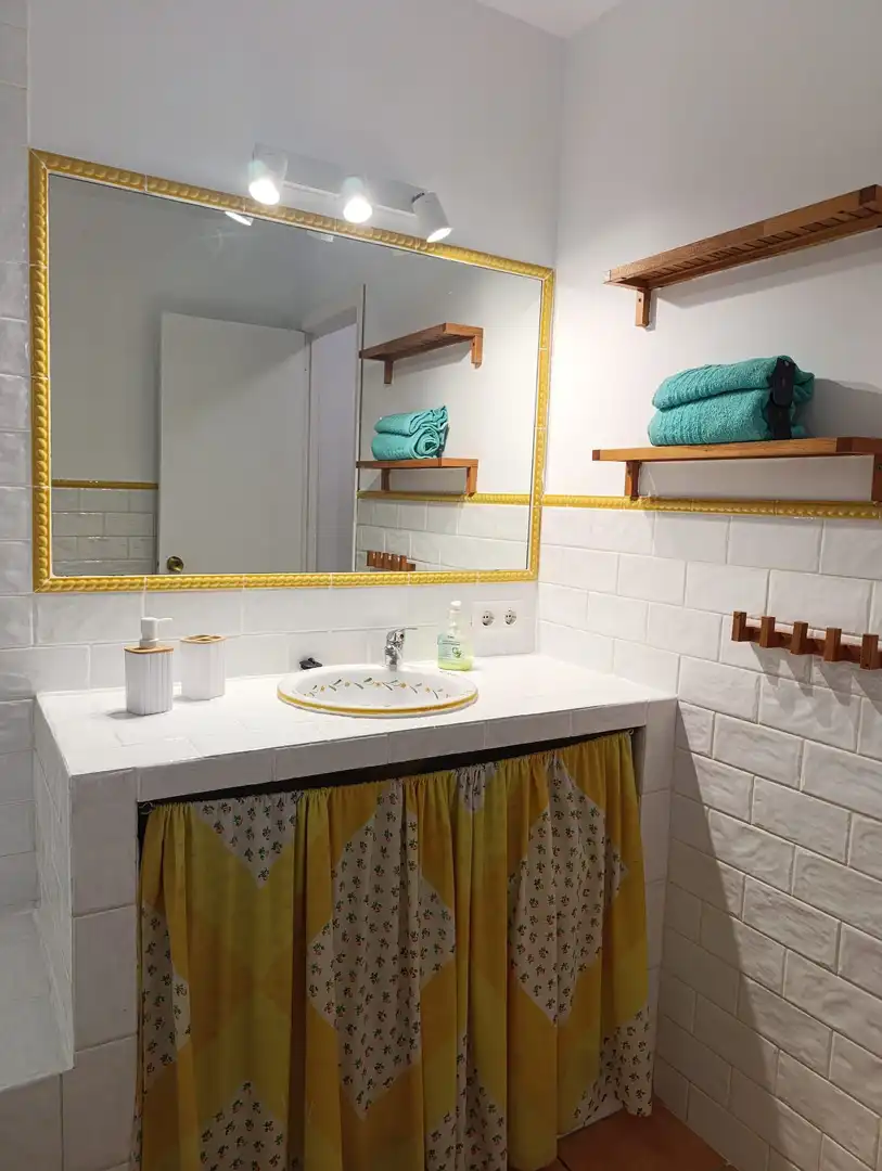 Baño de Apartamento de alquiler en Puente Mayorga - Campamento