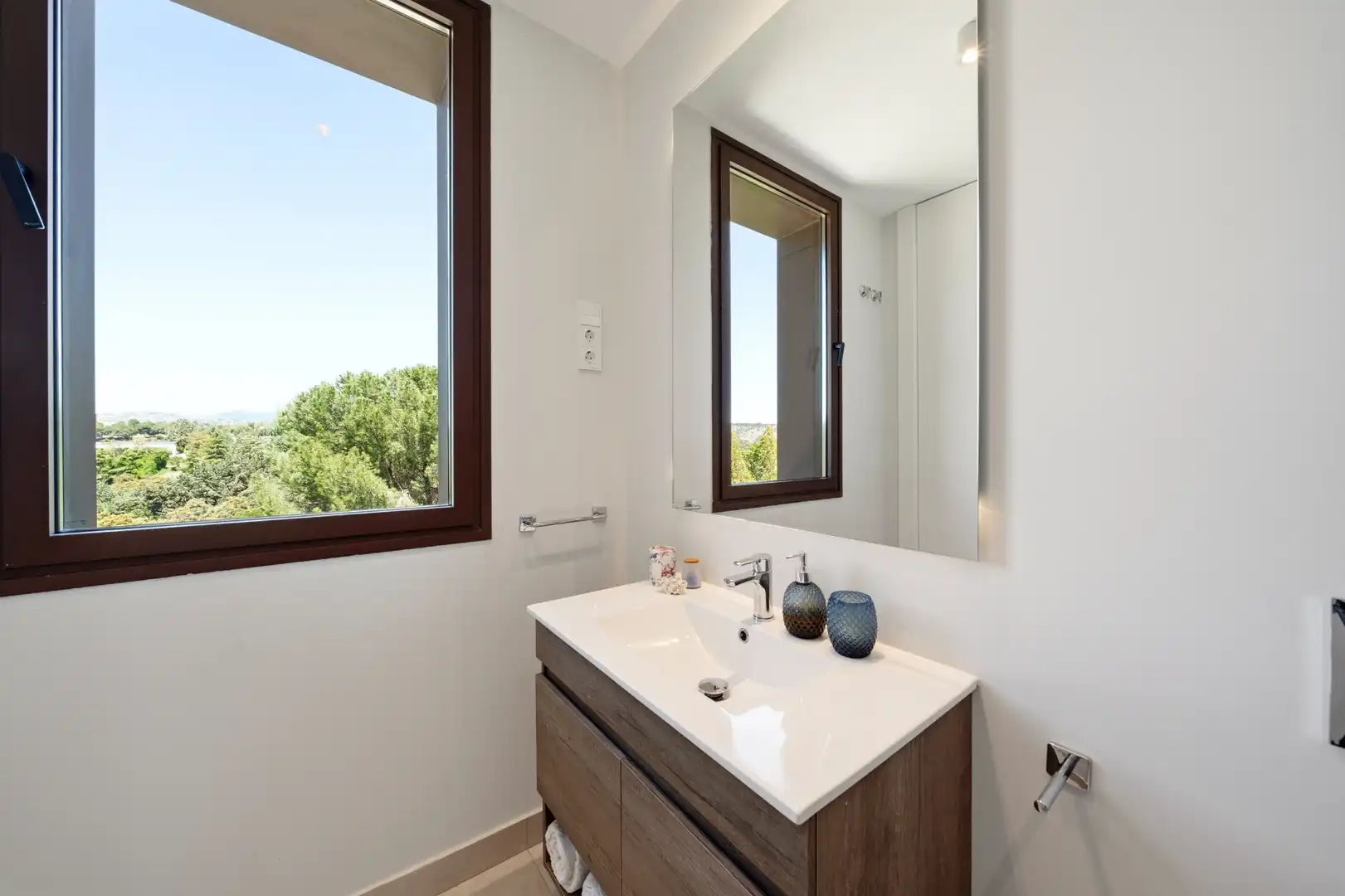 Baño de Casa o chalet en venta en Las Rozas de Madrid con Aire acondicionado, Calefacción y Jardín privado