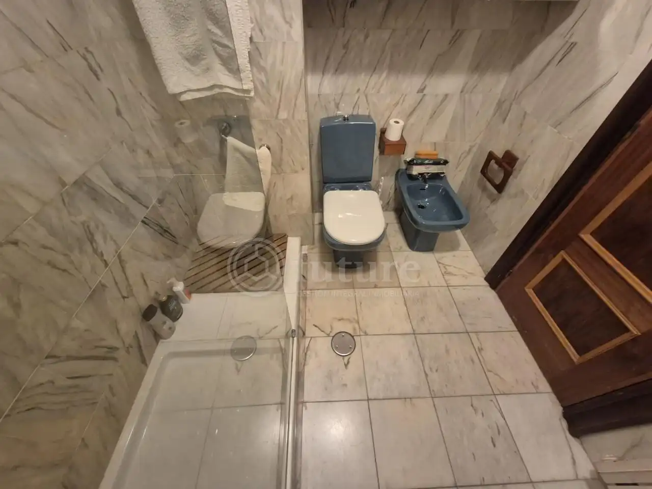 Bathroom of Flat for sale in Salamanca  with Heating, Terrace and Furnished