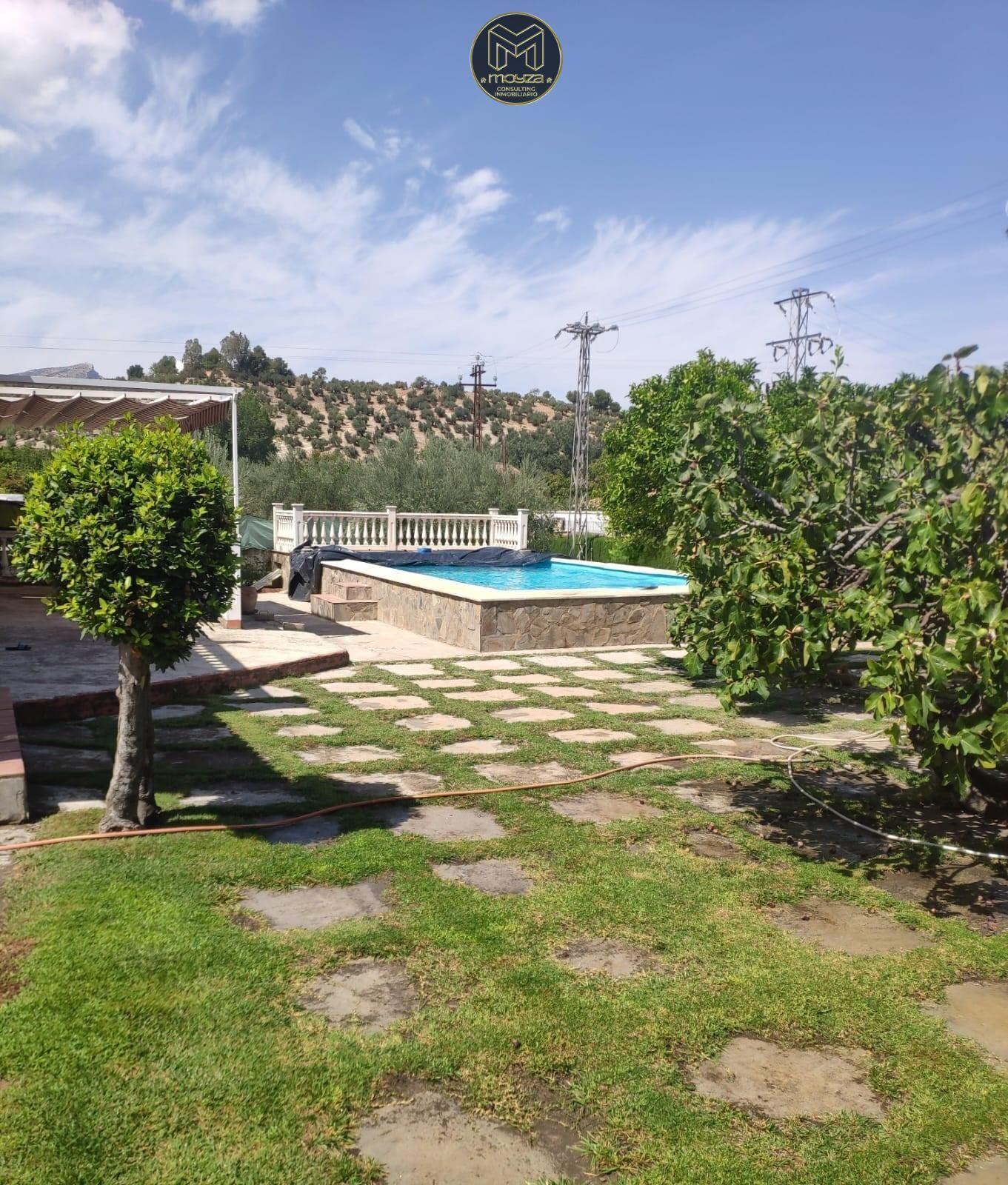 Swimming pool of House or chalet for sale in  Jaén Capital  with Air Conditioner, Heating and Terrace