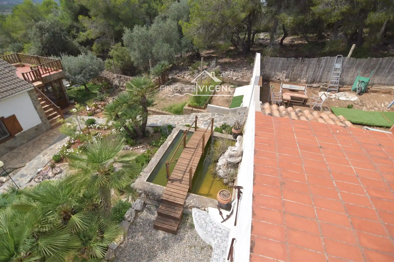 Jardín de Casa o chalet en venta en El Montmell con Terraza y Piscina