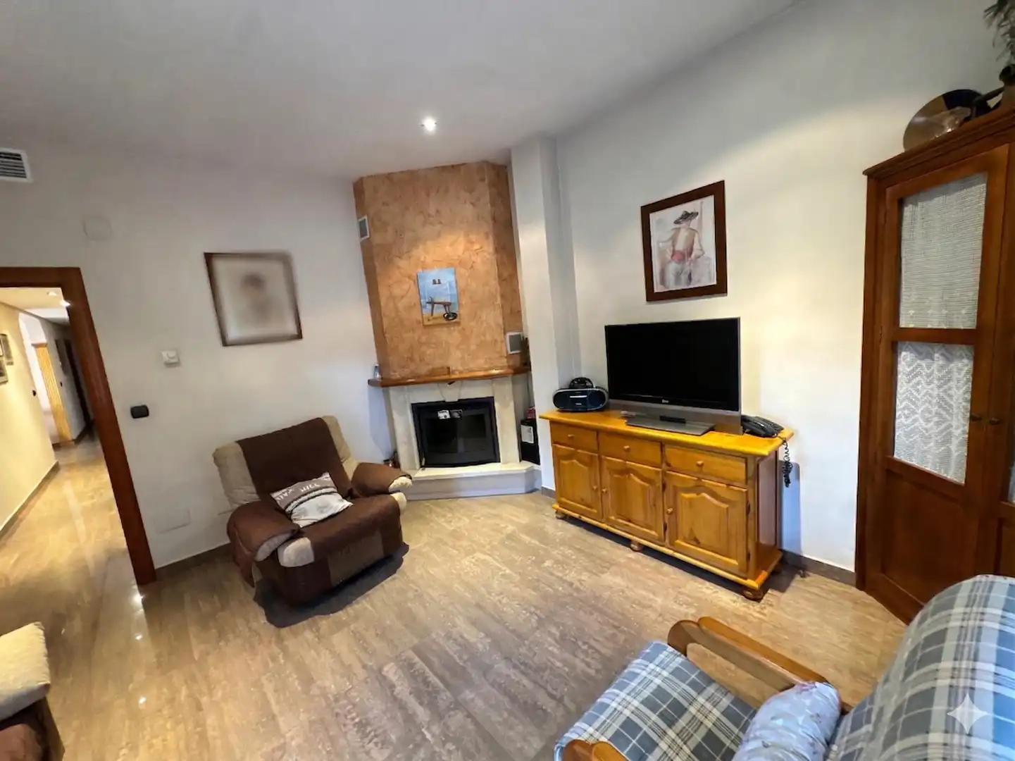 Sala de estar de Casa o chalet en venta en Murcia con Aire acondicionado, Calefacción y Jardín privado