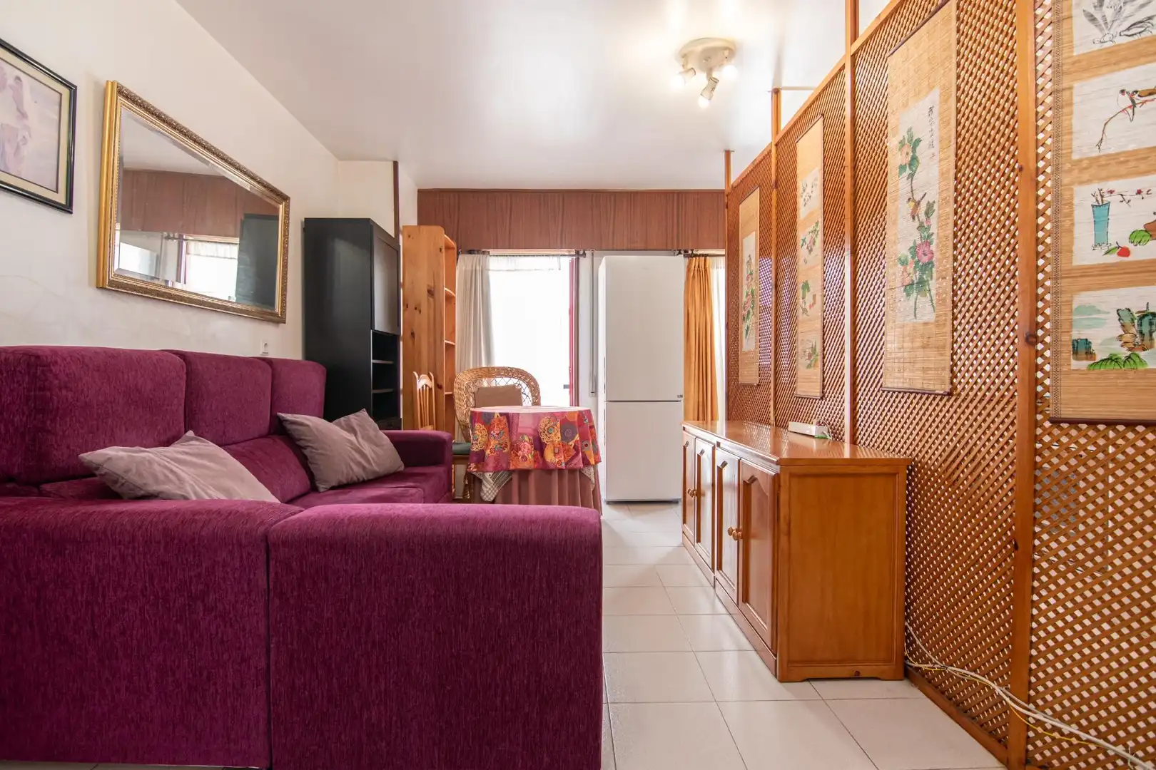 Living room of Flat for sale in Ares  with Storage room and Furnished