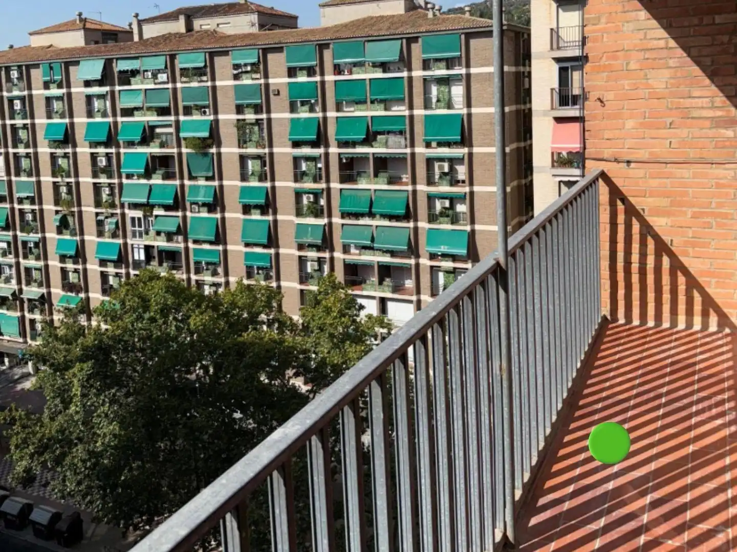 Balcony of Flat for share in Granada  with Air Conditioner, Terrace and Furnished
