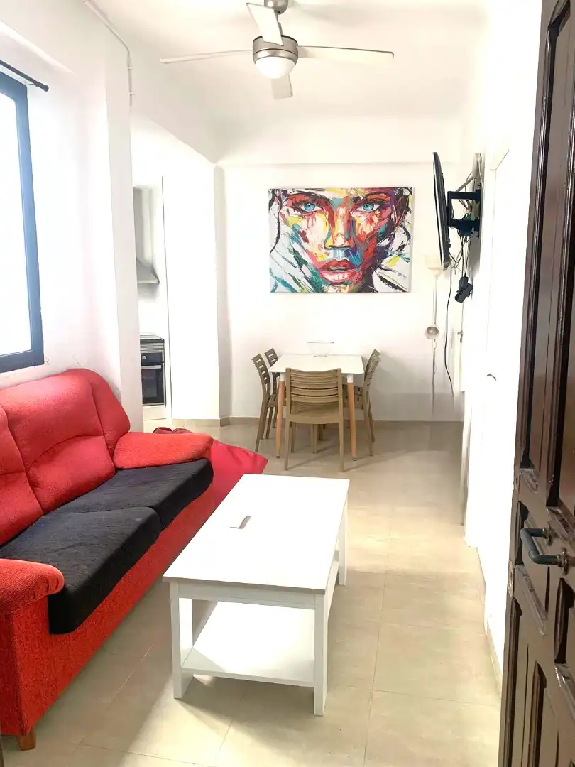 Sala d'estar de Pis de lloguer en Murcia amb Moblat, Forn i Rentadora
