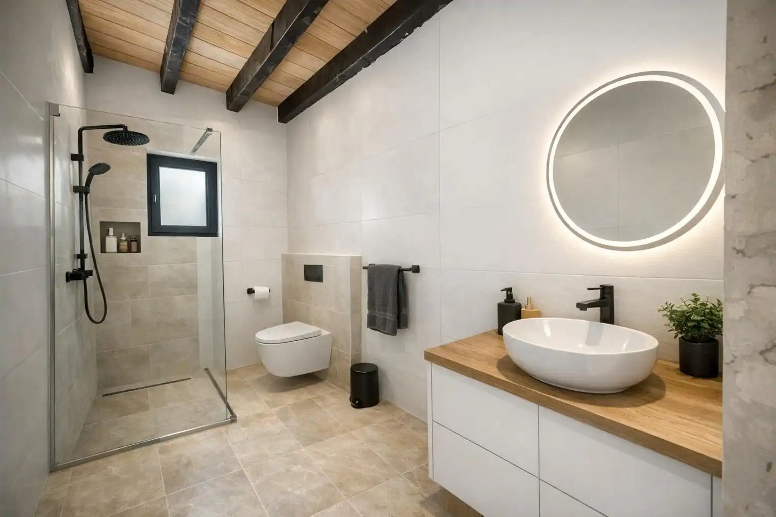 Baño de Planta baja en venta en Selva con Aire acondicionado, Calefacción y Terraza