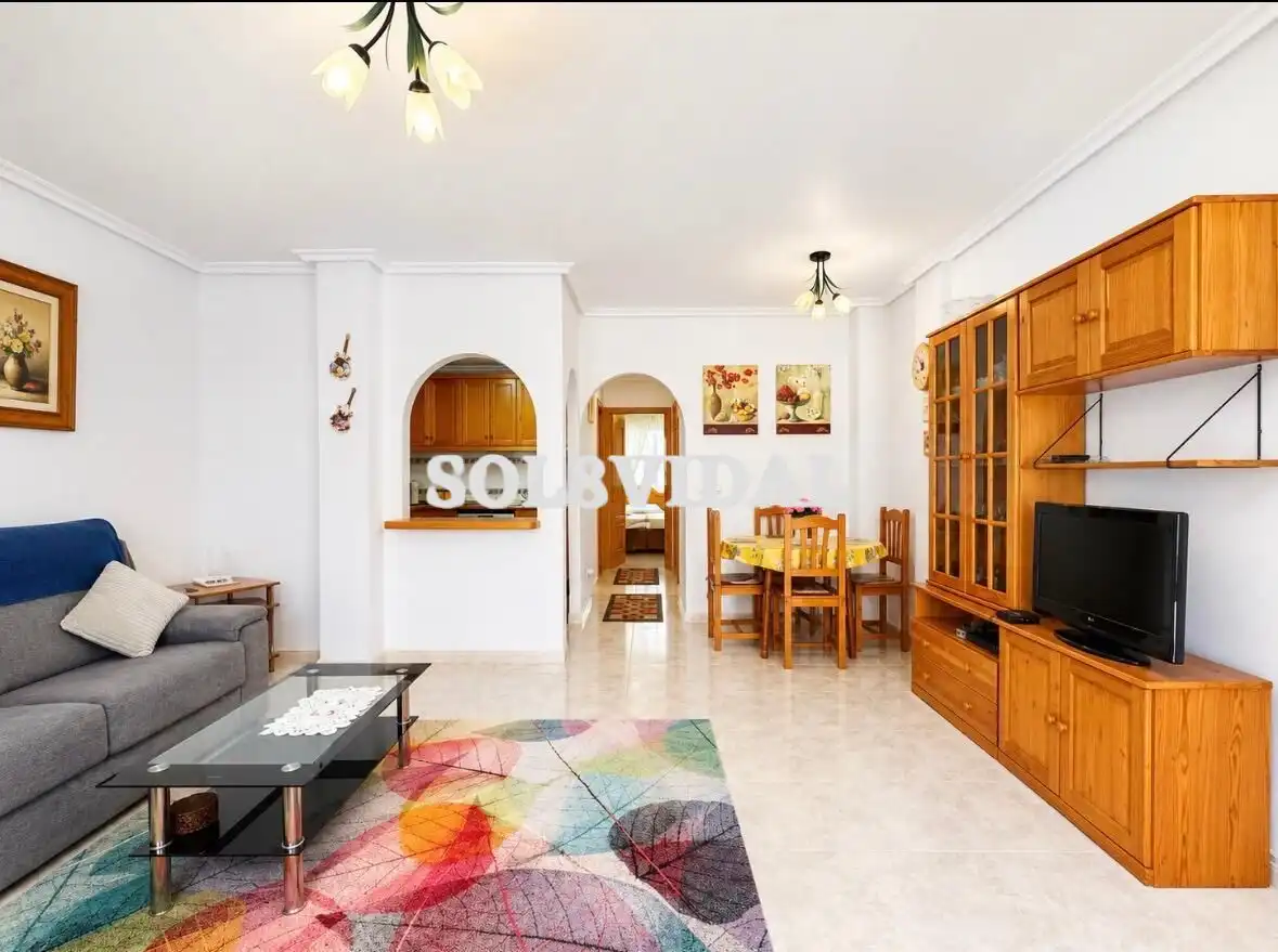 Living room of Houses for sale in Orihuela  with Furnished, Balcony and Community pool