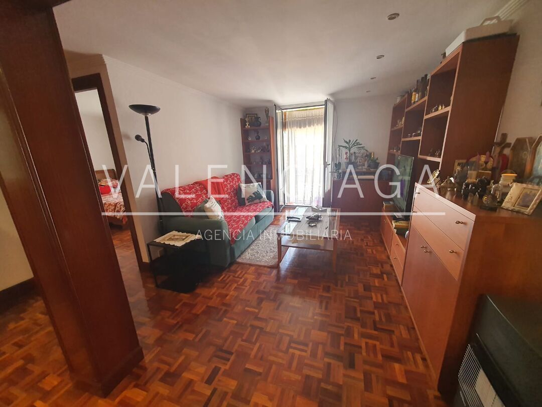 Sala de estar de Piso en venta en Ordizia con Balcón