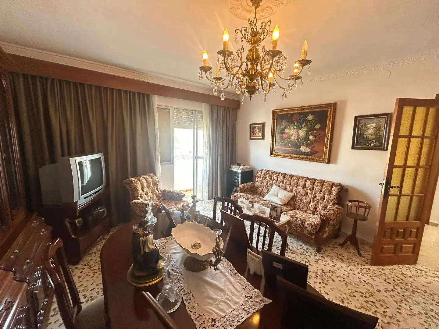 Sala de estar de Casa o chalet en venta en Antequera con Aire acondicionado, Calefacción y Terraza