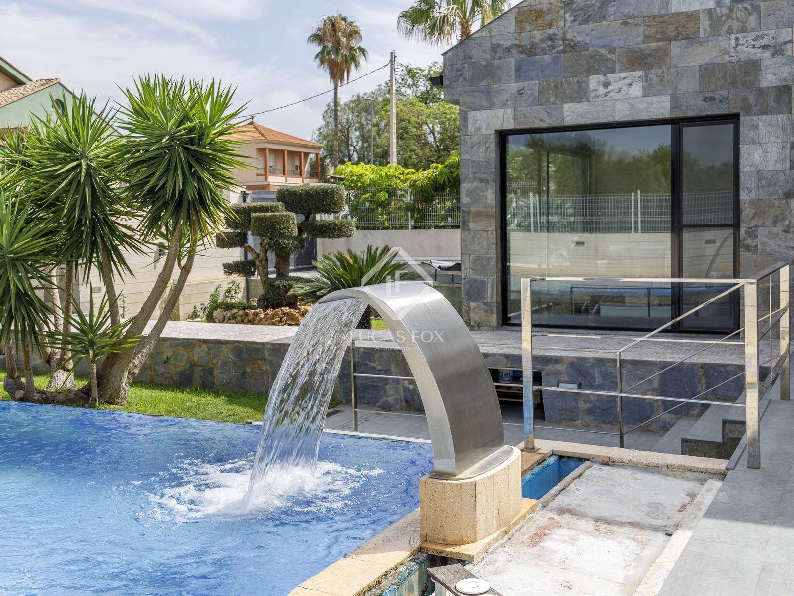 Swimming pool of House or chalet for sale in Picassent  with Air Conditioner, Heating and Private garden