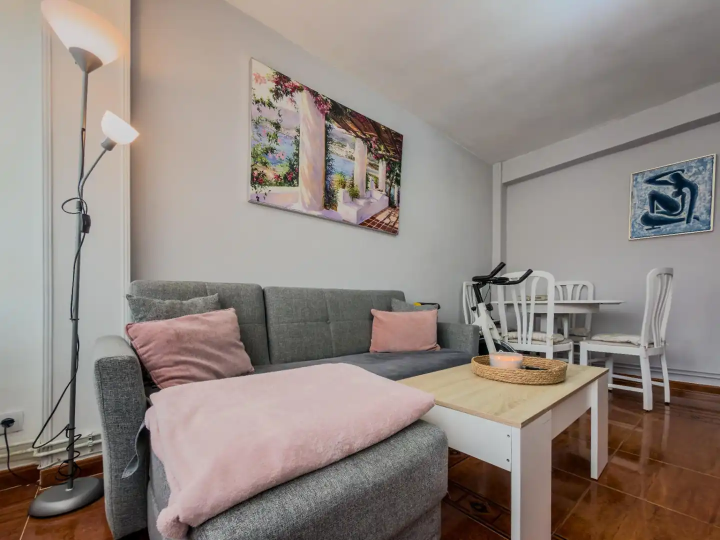 Living room of Flat for sale in Santa María de Cayón  with Heating and Furnished