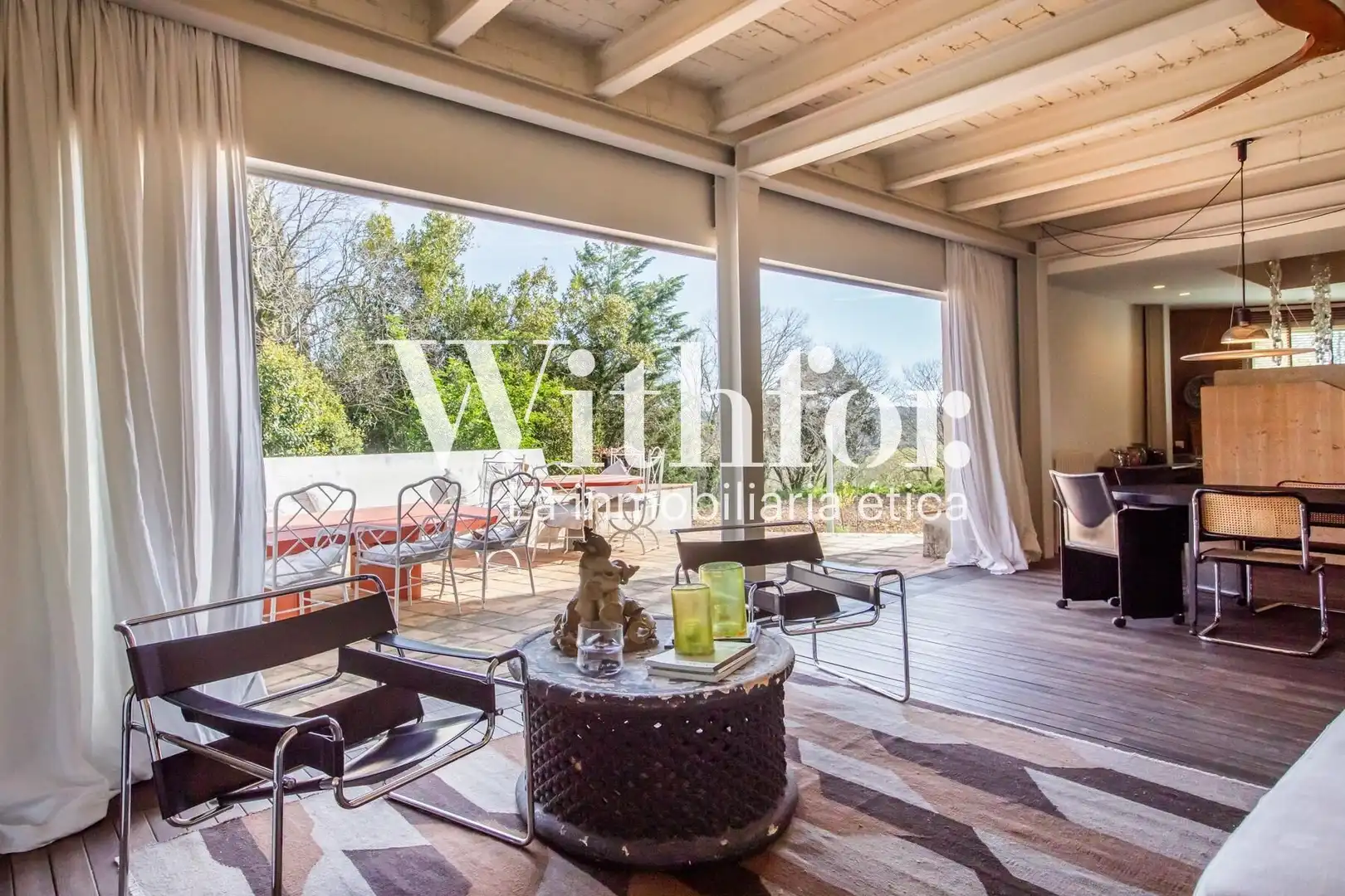 Terraza de Casa o chalet en venta en La Pera con Calefacción, Jardín privado y Terraza