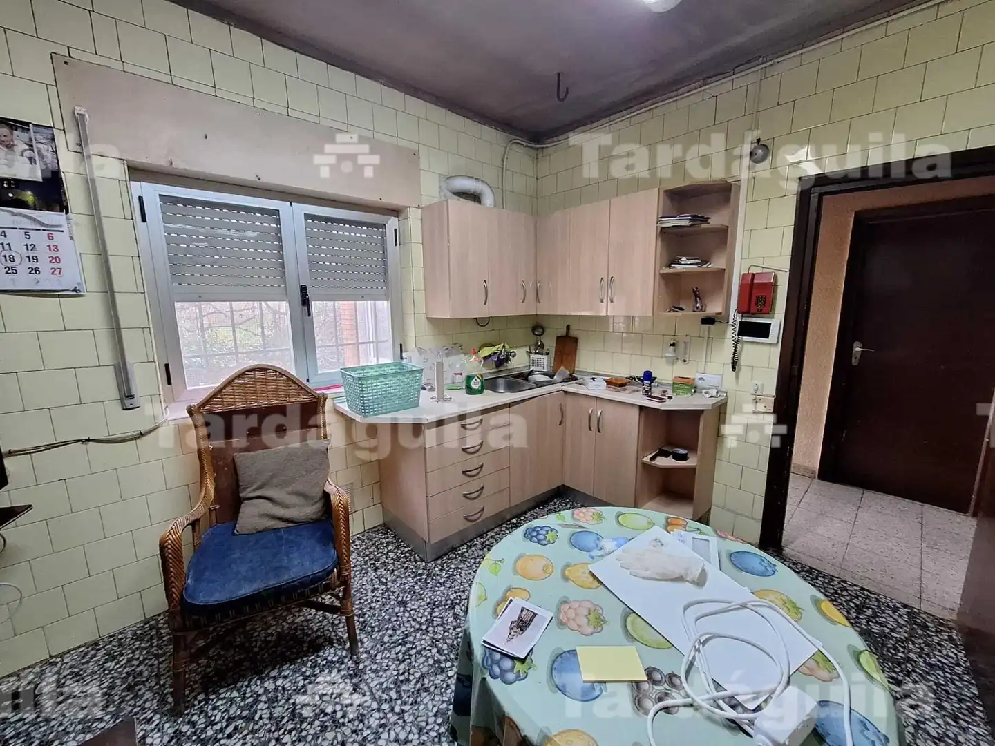 Cocina de Finca rústica en venta en Castellanos de Villiquera con Calefacción, Jardín privado y Trastero
