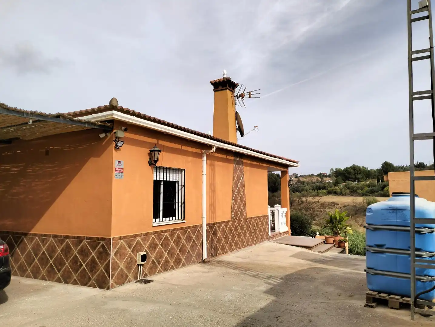 Vista exterior de Finca rústica en venda en Cártama amb Calefacció, Jardí privat i Terrassa
