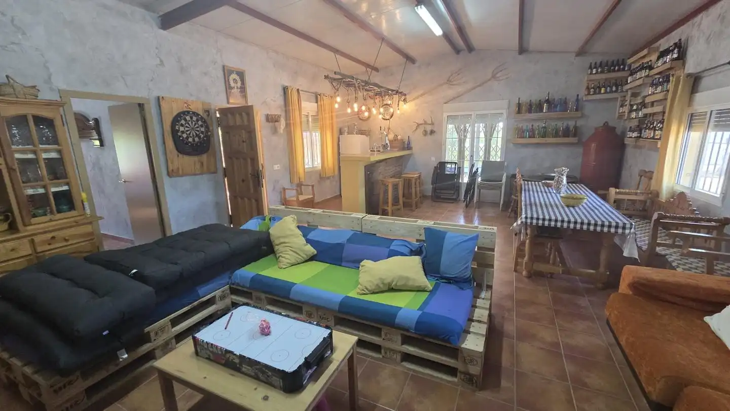 Sala de estar de Casa o chalet en venta en Tarancón con Aire acondicionado, Piscina y Amueblado