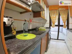 Küche von Wohnung zur Miete in León Capital  mit Heizung, Parkett und Terrasse