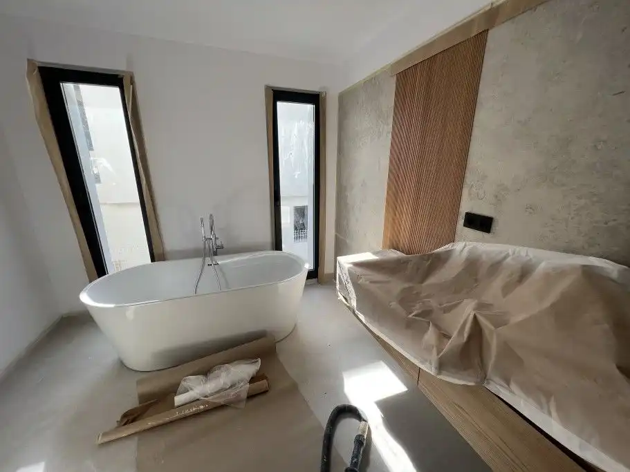 Baño de Casa o chalet en venta en L'Alfàs del Pi con Aire acondicionado, Calefacción y Jardín privado