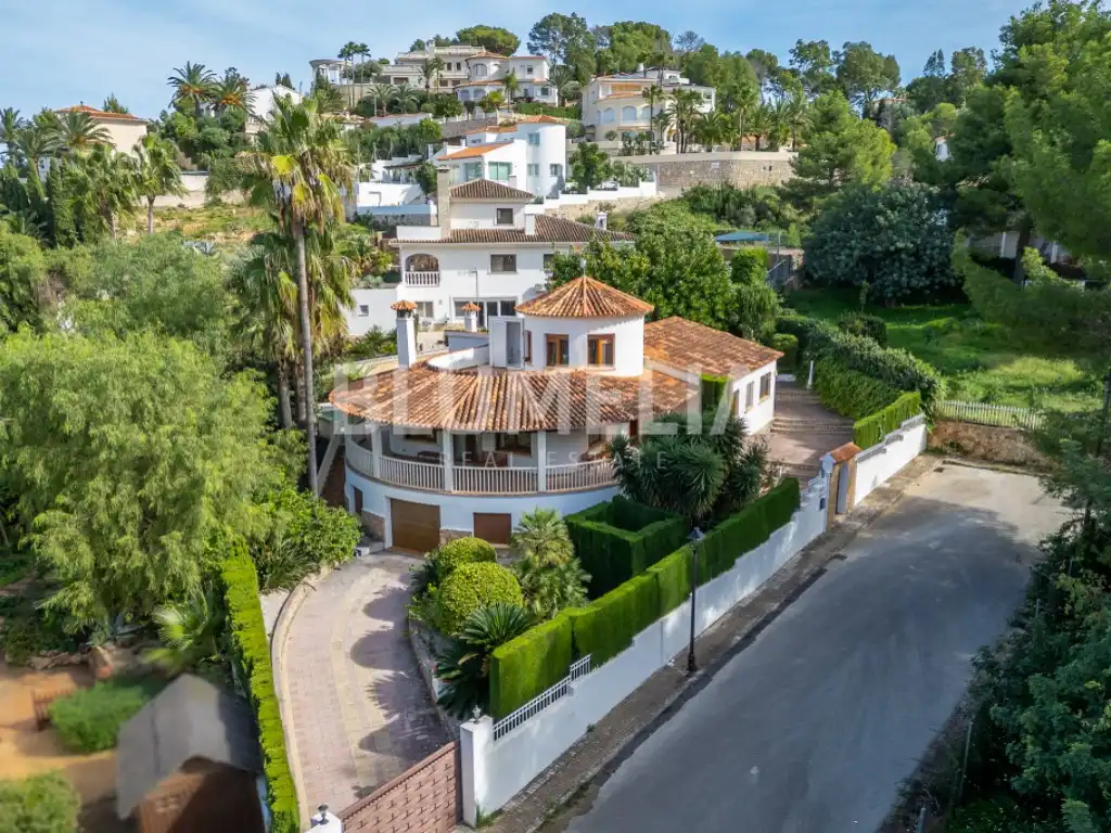 Exterior view of Houses for sale in Dénia  with Air Conditioner, Private garden and Terrace