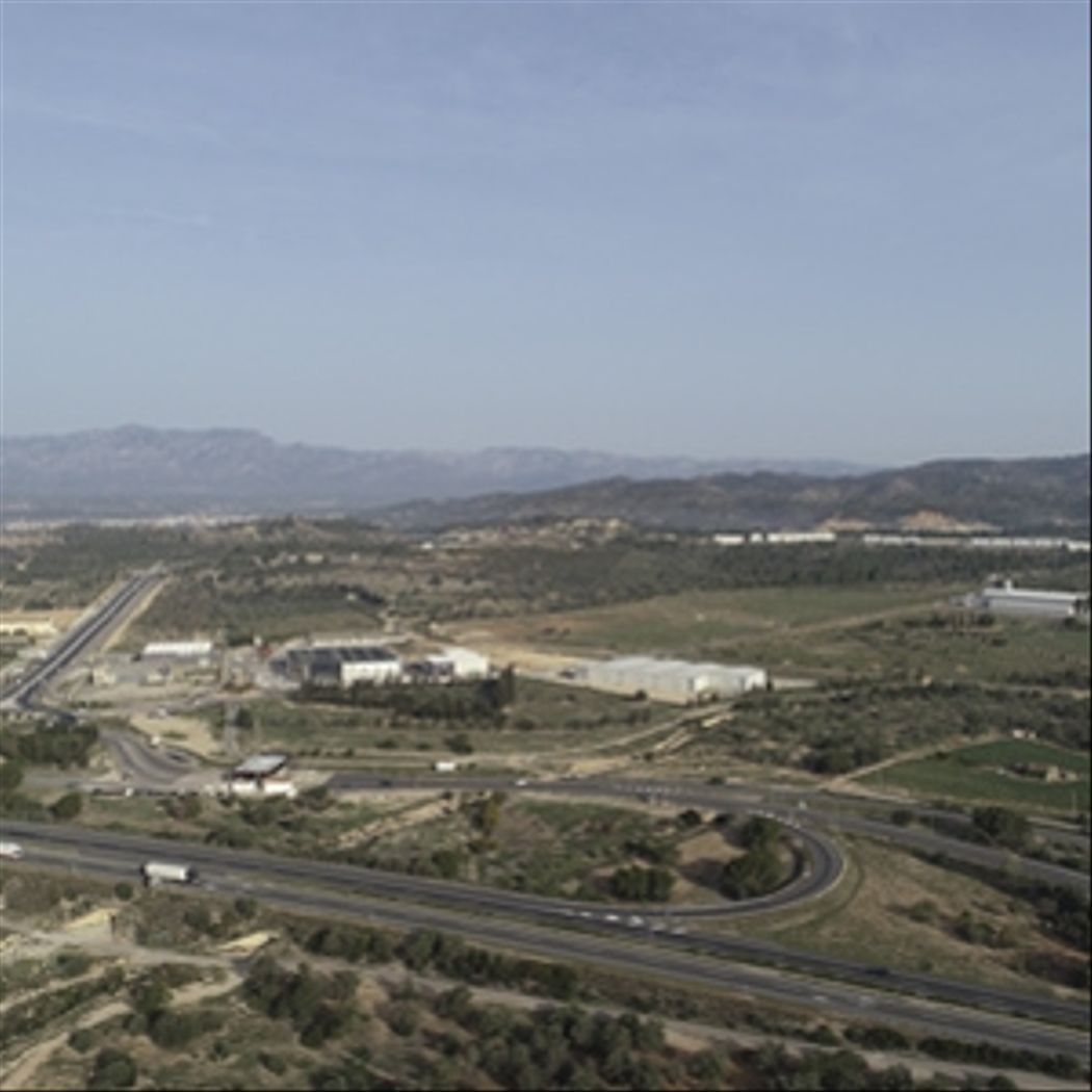 Exterior view of Industrial land for sale in L'Aldea