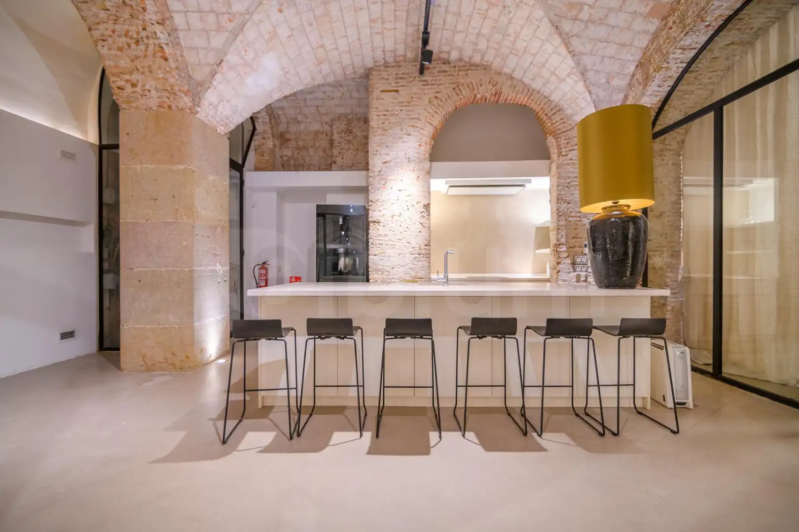 Cocina de Oficina de alquiler en Ciutat Vella