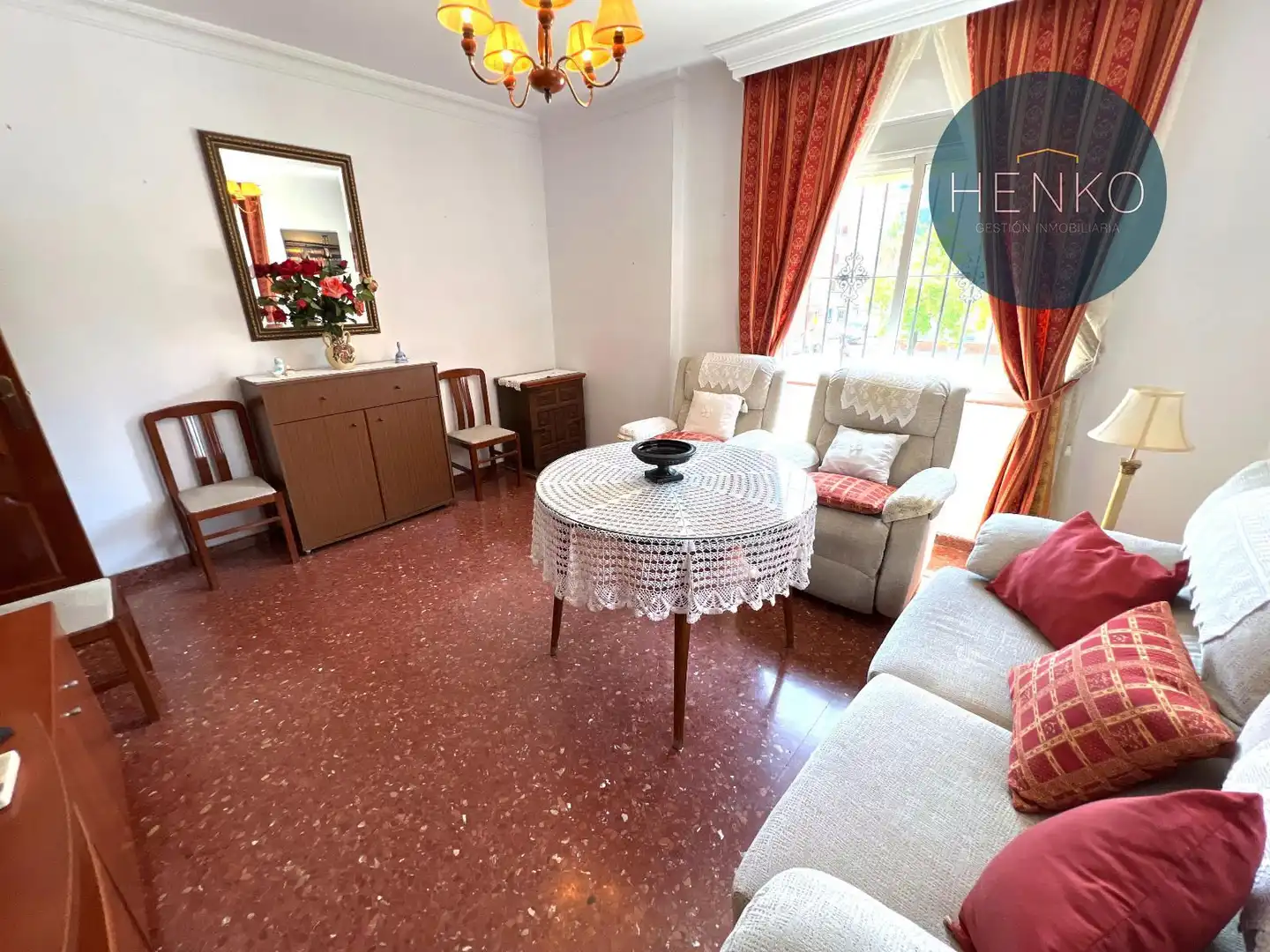 Sala de estar de Piso en venta en Huelva con Aire acondicionado, Calefacción y Terraza