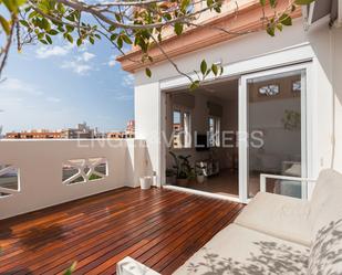Terrassa de Apartament de lloguer en  Valencia Capital amb Aire condicionat, Calefacció i Parquet