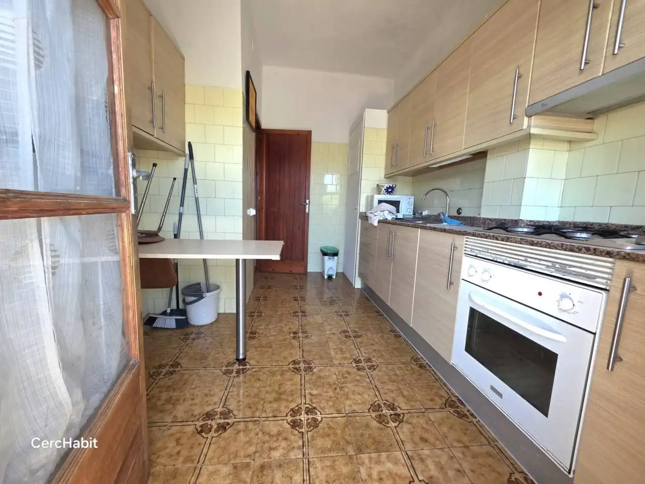 Küche von Dachboden zum Verkauf in  Palma de Mallorca mit Klimaanlage und Terrasse