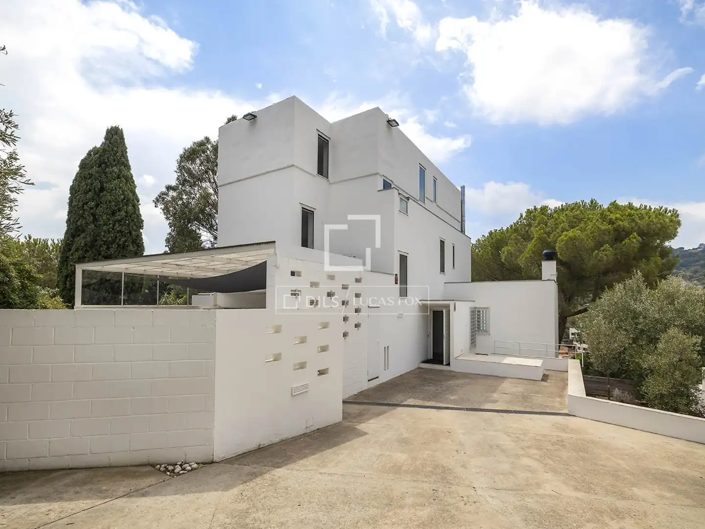 Vista exterior de Casa o chalet de alquiler en Barcelona con Aire acondicionado, Calefacción y Parquet