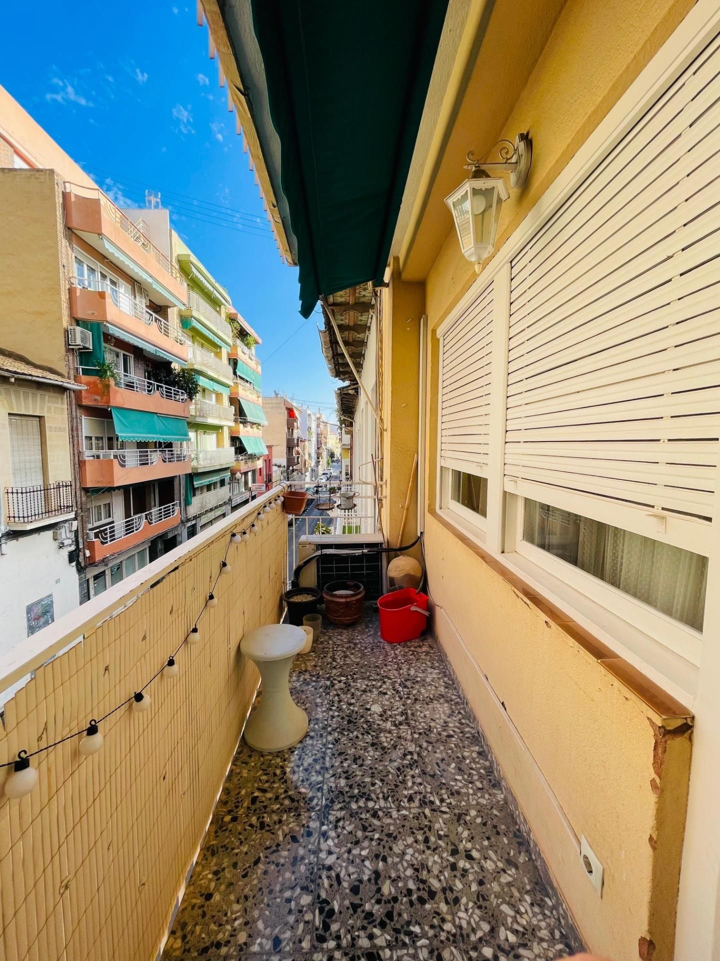 Terrassa de Pis de lloguer en Alicante / Alacant amb Aire condicionat, Calefacció i Terrassa