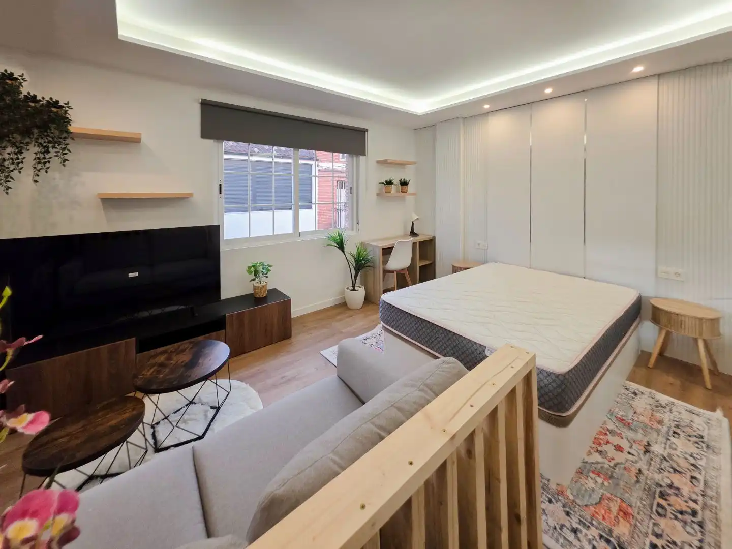 Living room of Houses for share in Armilla  with Air Conditioner, Heating and Private garden