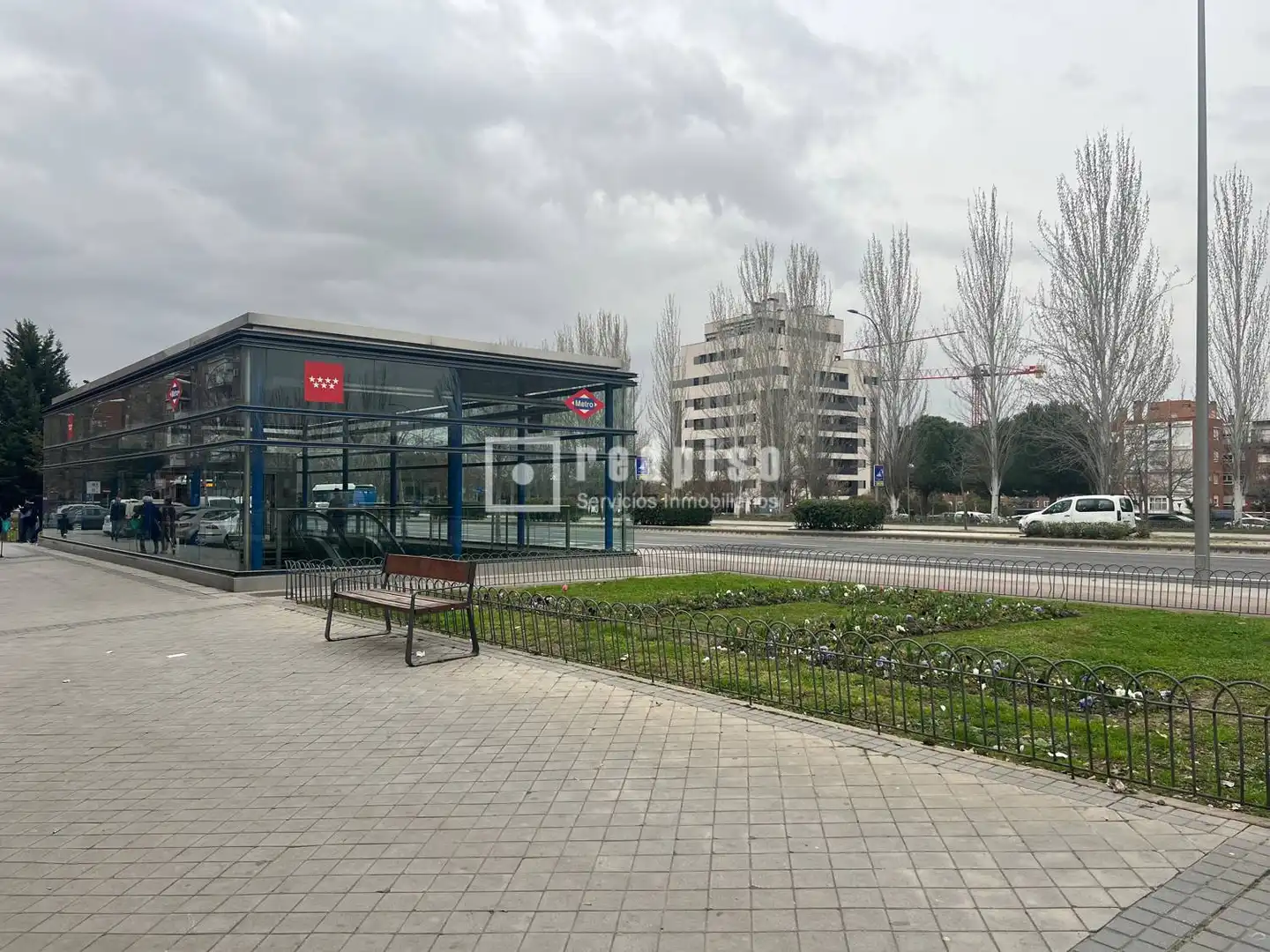 Parking de Piso en venta en Madrid con Calefacción, Parquet y Terraza
