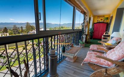 Balcony of Flat for sale in Osséja  with Heating, Parquet flooring and Terrace