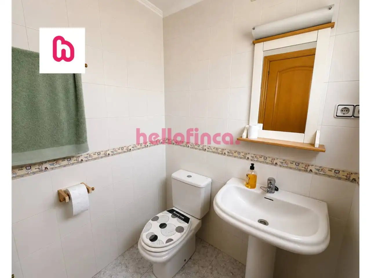 Baño de Casa adosada en venta en Igualada con Aire acondicionado, Calefacción y Jardín privado