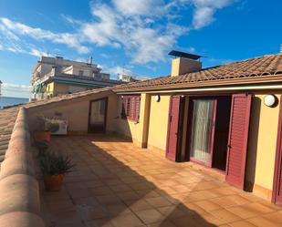 Terrace of Duplex to rent in Arenys de Mar  with Air Conditioner, Heating and Parquet flooring